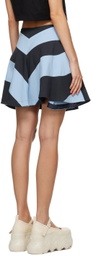 Rose Murdoch Blue Jack Miniskirt