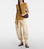 Lemaire Croissant Large leather bag