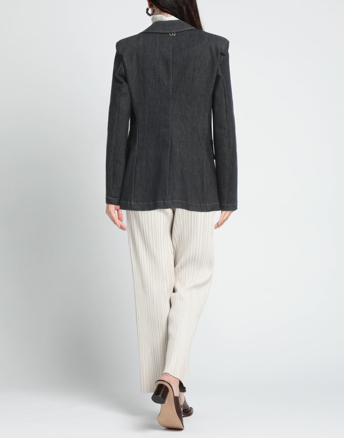 Twinset Womens Blazer in Blue
