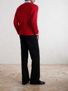 Saman Amel - Gio Silk Sweater - Red
