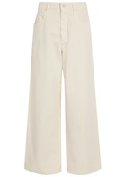 Brunello Cucinelli Wide-leg Jeans Off White