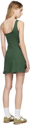 Girlfriend Collective Green Bianca Minidress