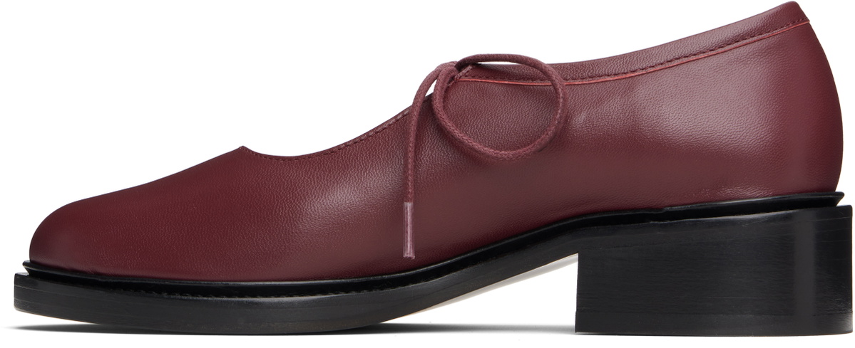 Nicole Saldaña SSENSE Exclusive Red Fabiana Loafers