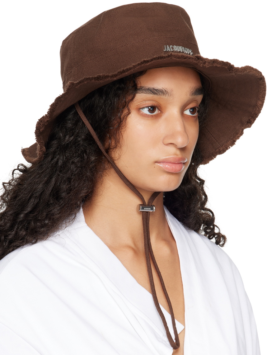JACQUEMUS Brown Les Classiques 'Le bob Artichaut' Bucket Hat