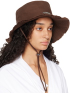 JACQUEMUS Brown Les Classiques 'Le bob Artichaut' Bucket Hat