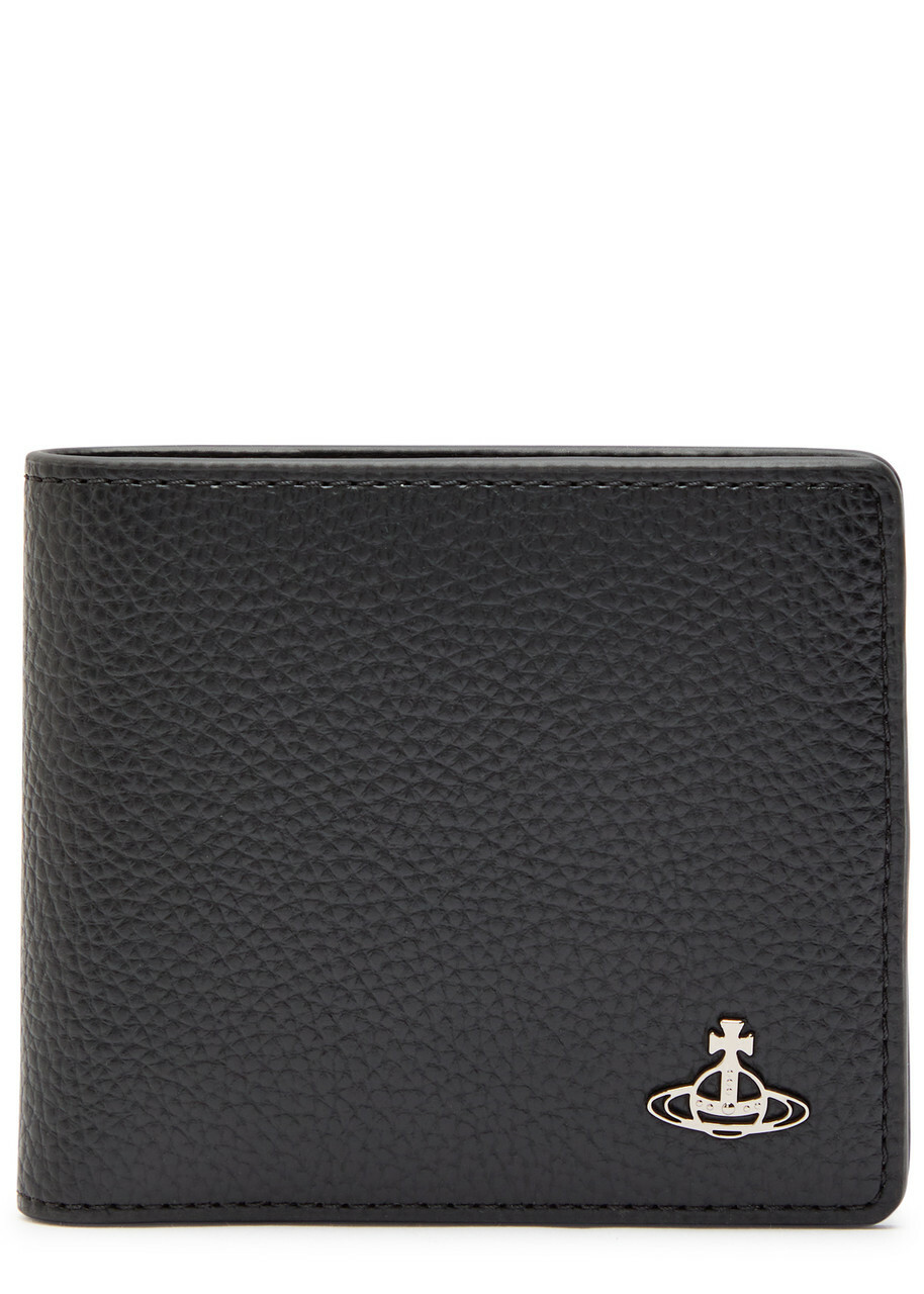 折りたたみ財布 Vivienne Westwood Half Moon Flat Card Holder Black 54030002U Half Moon Card Holder in BLACK | Vivienne Westwood®