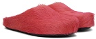 Marni Pink Sabot Fussbett Loafers