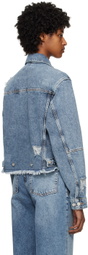 Han Kjobenhavn Blue Short Denim Jacket
