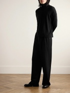 The Row - Mavel Wool Rollneck Sweater - Black