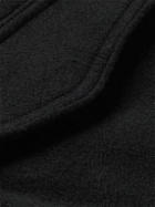 Altea - Cork Wool-Trimmed Cashmere Bomber Jacket - Black