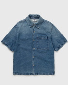 Bstn Brand Denim Shortsleeve Shirt Blue - Mens - Shirts & Blouses/Shortsleeves