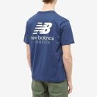 New Balance Men's NB Athletics Graphic T-Shirt in Navy