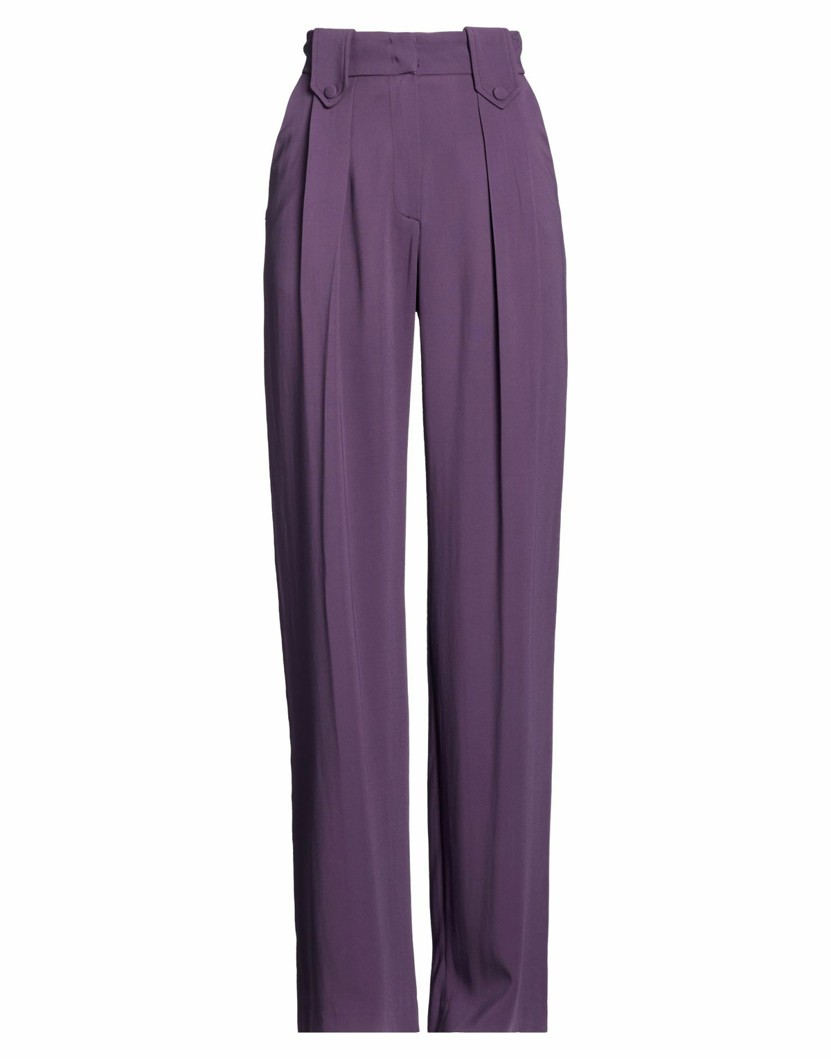 Manila Grace Womens Pants in Purple