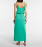 Heidi Klein Braid-trimmed maxi dress