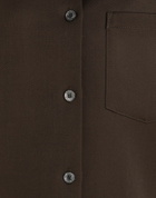 Acne Studios Womens Jacket Dark in Brown