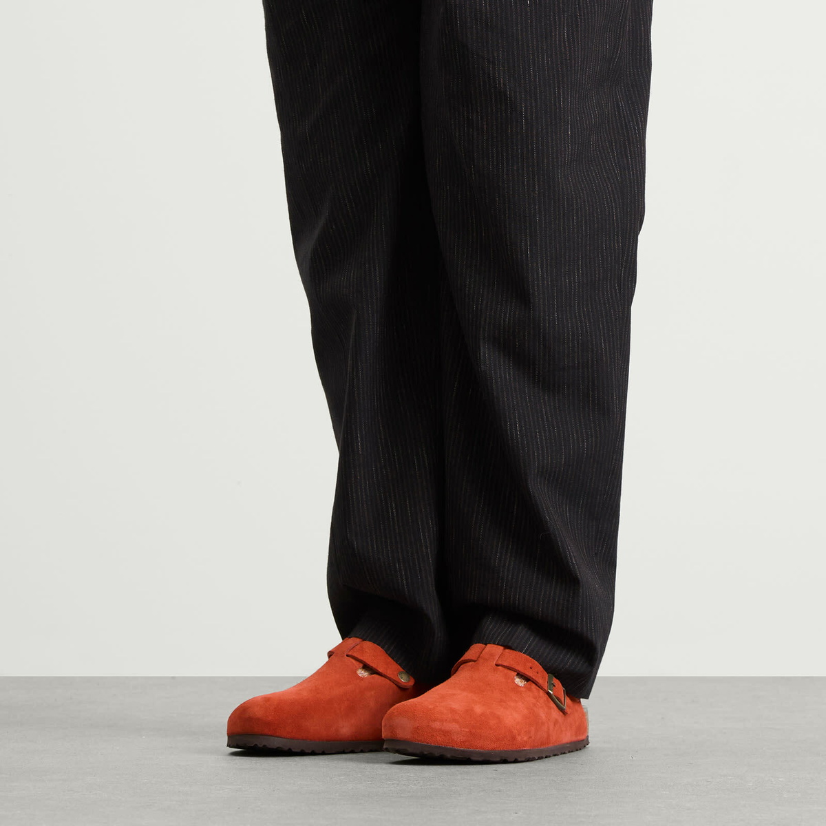 Birkenstock Tokio in Rust Brown Suede