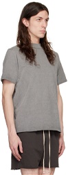 Les Tien Gray Mock Neck T-Shirt