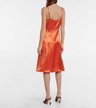 Loewe Satin midi dress