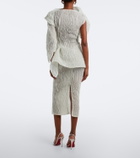 Maticevski Entreat georgette pencil skirt