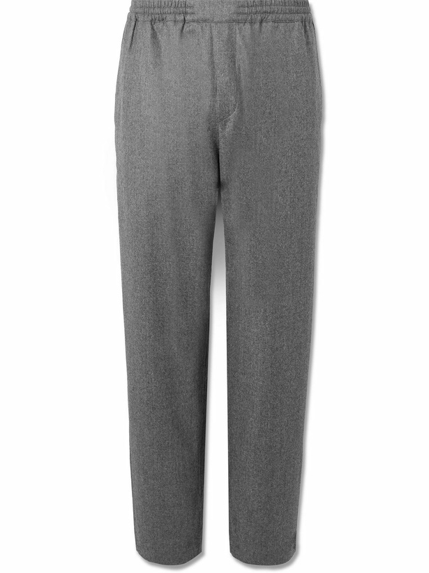 Photo: A Kind Of Guise - Banasa Straight-Leg Virgin Wool-Flannel Trousers - Gray