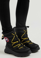 Canada Goose Toronto Quilted Shell Ankle Boots, Boots, Chunky Sole Black
