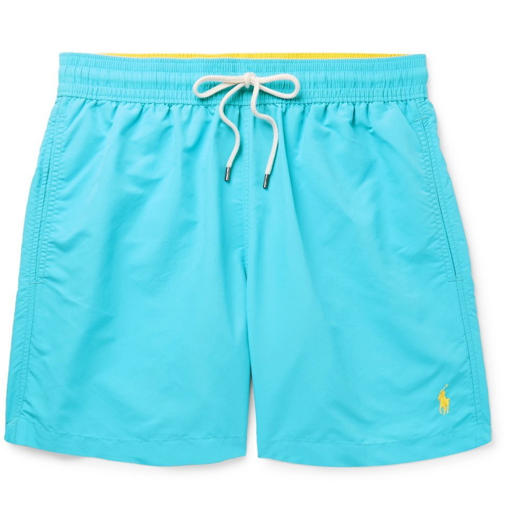 Photo: Polo Ralph Lauren - Mid-Length Swim Shorts - Men - Turquoise