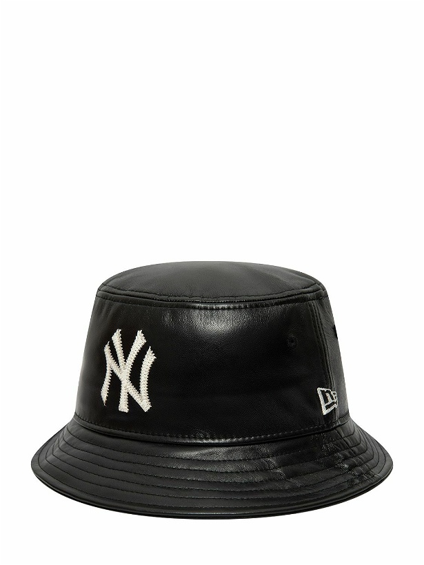 Photo: NEW ERA - New York Yankees Mlb Leather Bucket Hat