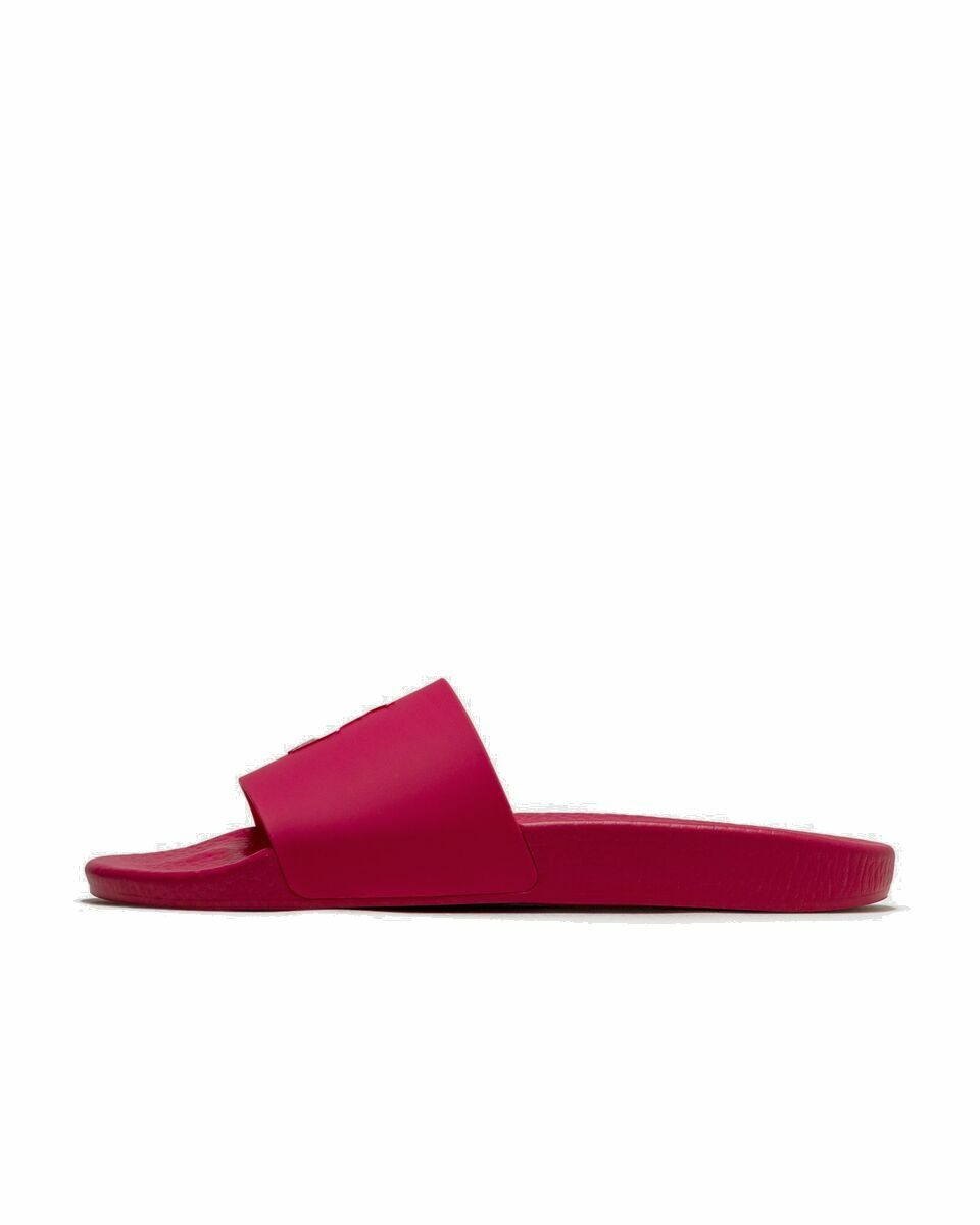 Photo: Polo Ralph Lauren Polo Slide Sandals Pink - Mens - Sandals & Slides