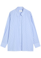 Armarium Leo Striped Cotton Shirt Blue