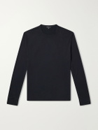 James Perse - Luxe Cotton-Jersey Shirt - Black