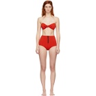 Lisa Marie Fernandez Red Poppy Bikini