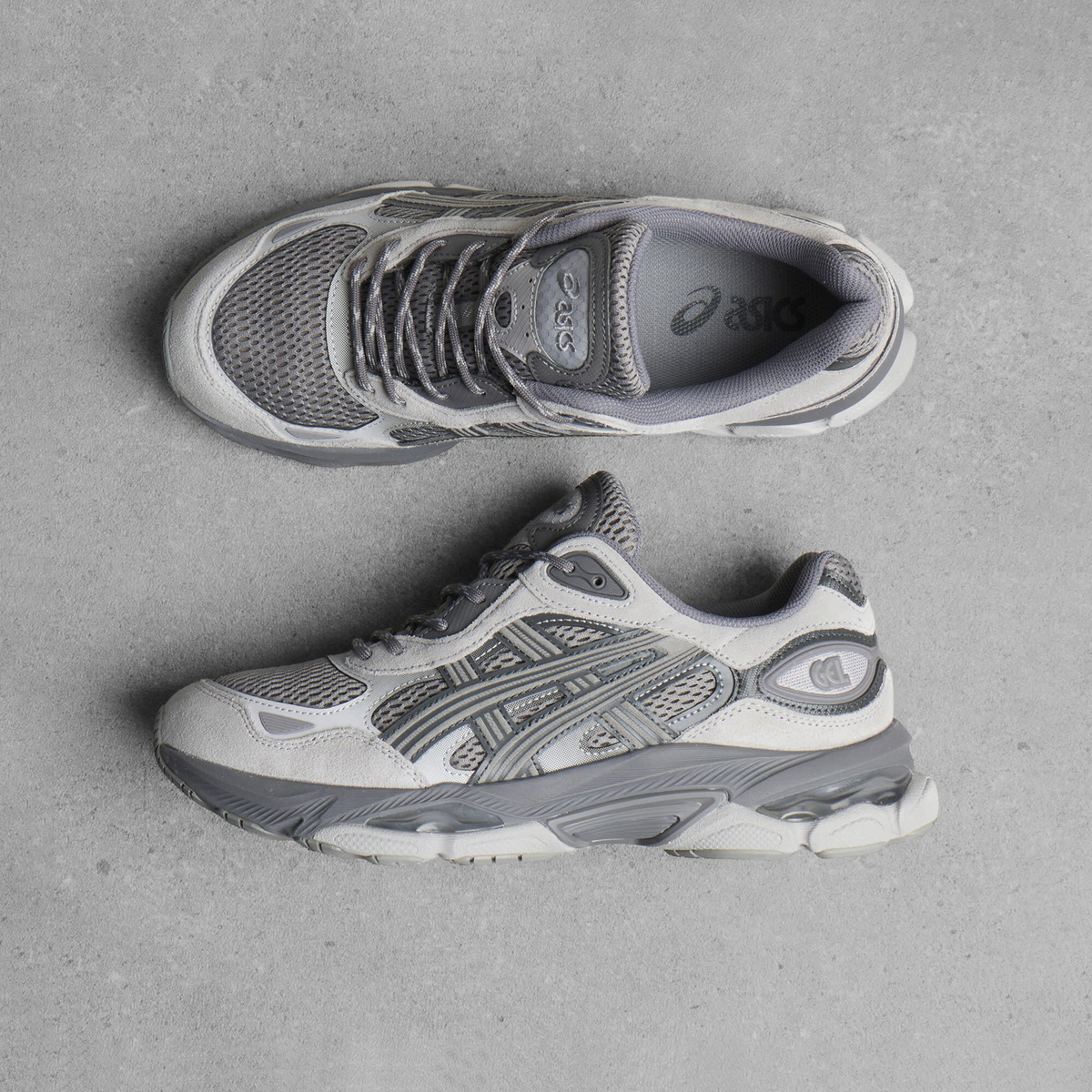 Asics GEL-NYC 2.0 Sneaker in Glacier Grey/Piedmont Grey