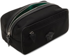 Versace Black 'La Medusa' Wash Bag