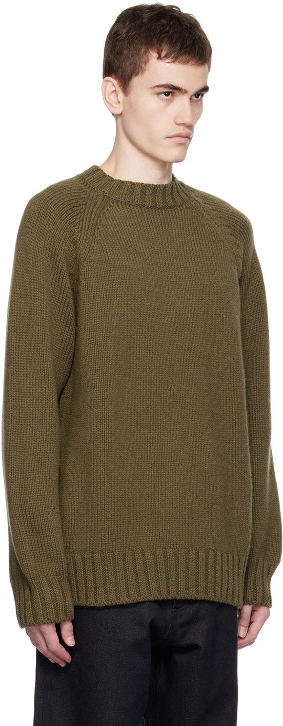 3MAN Khaki Raglan Sweater