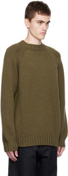 3MAN Khaki Raglan Sweater
