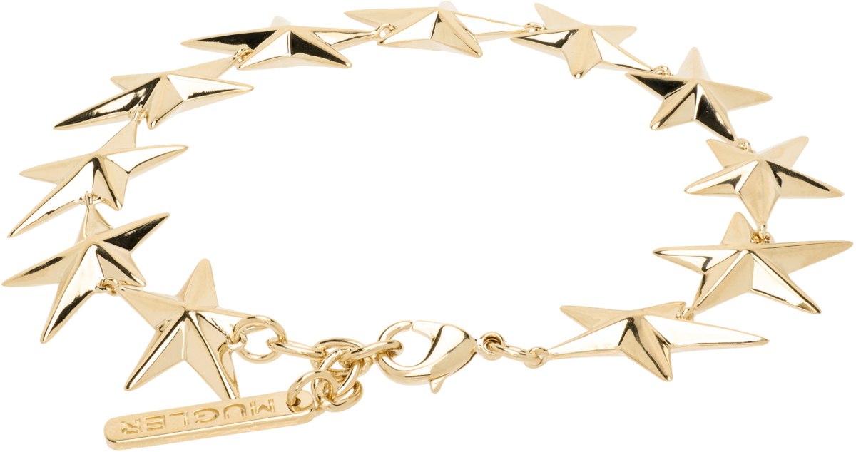 Mugler Palladium Star Bracelet