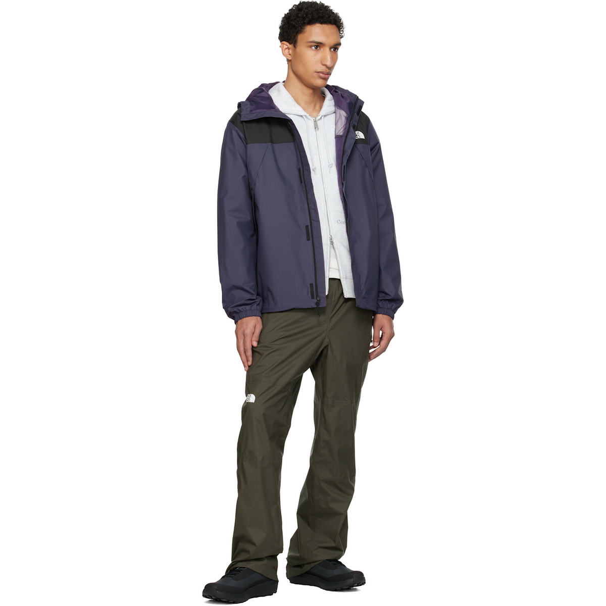 The North Face Purple Antora Rain Jacket