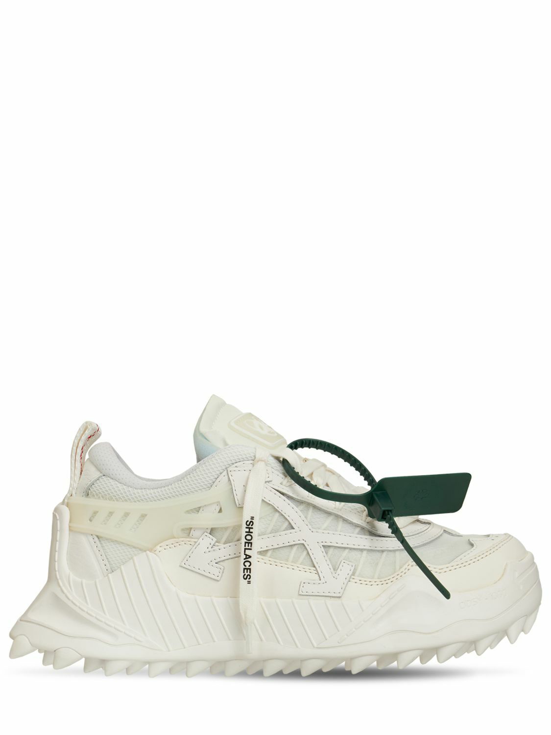 OFF-WHITE - 45mm Odsy 1000 Mesh Sneakers Off-White