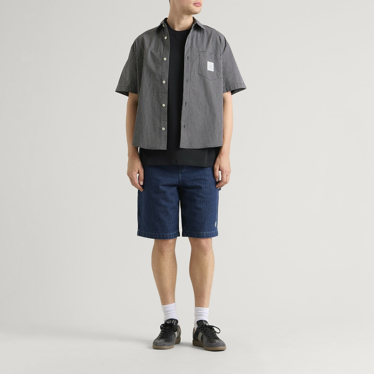 Malbon Men's Foreman Short in Blueberry