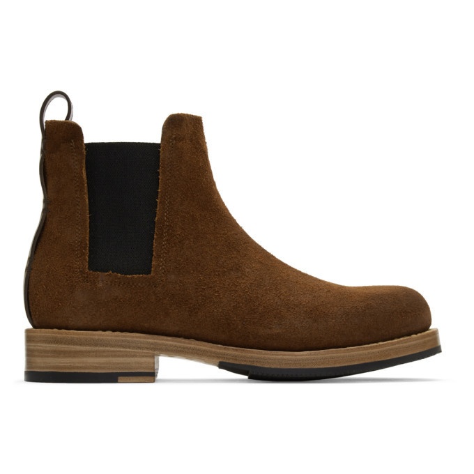 Photo: Feit Brown Suede Rubber Chelsea Boots