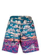 ICECREAM - Cloud World Swim Shorts