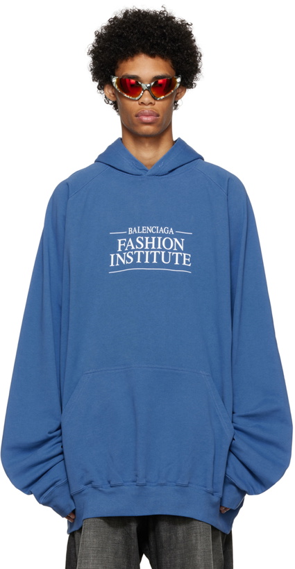 Photo: Balenciaga Blue Fashion Institute Hoodie