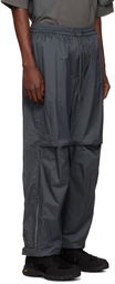 Juun.J Gray Wide-Leg Lounge Pants