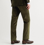 Kingsman - Cotton-Blend Corduroy Suit Trousers - Green