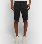 rag & bone - Slim-Fit Cotton-Blend Chino Shorts - Black