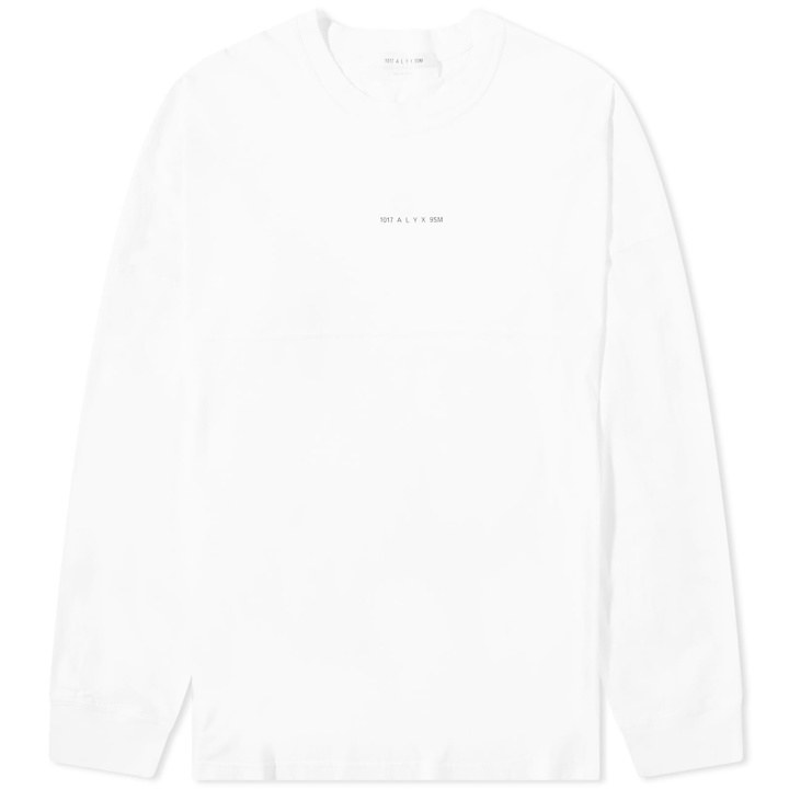 Photo: 1017 ALYX 9SM Men's Long Sleeve Oversized T-Shirt in White