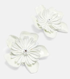 Chloé Floral clip-on earrings