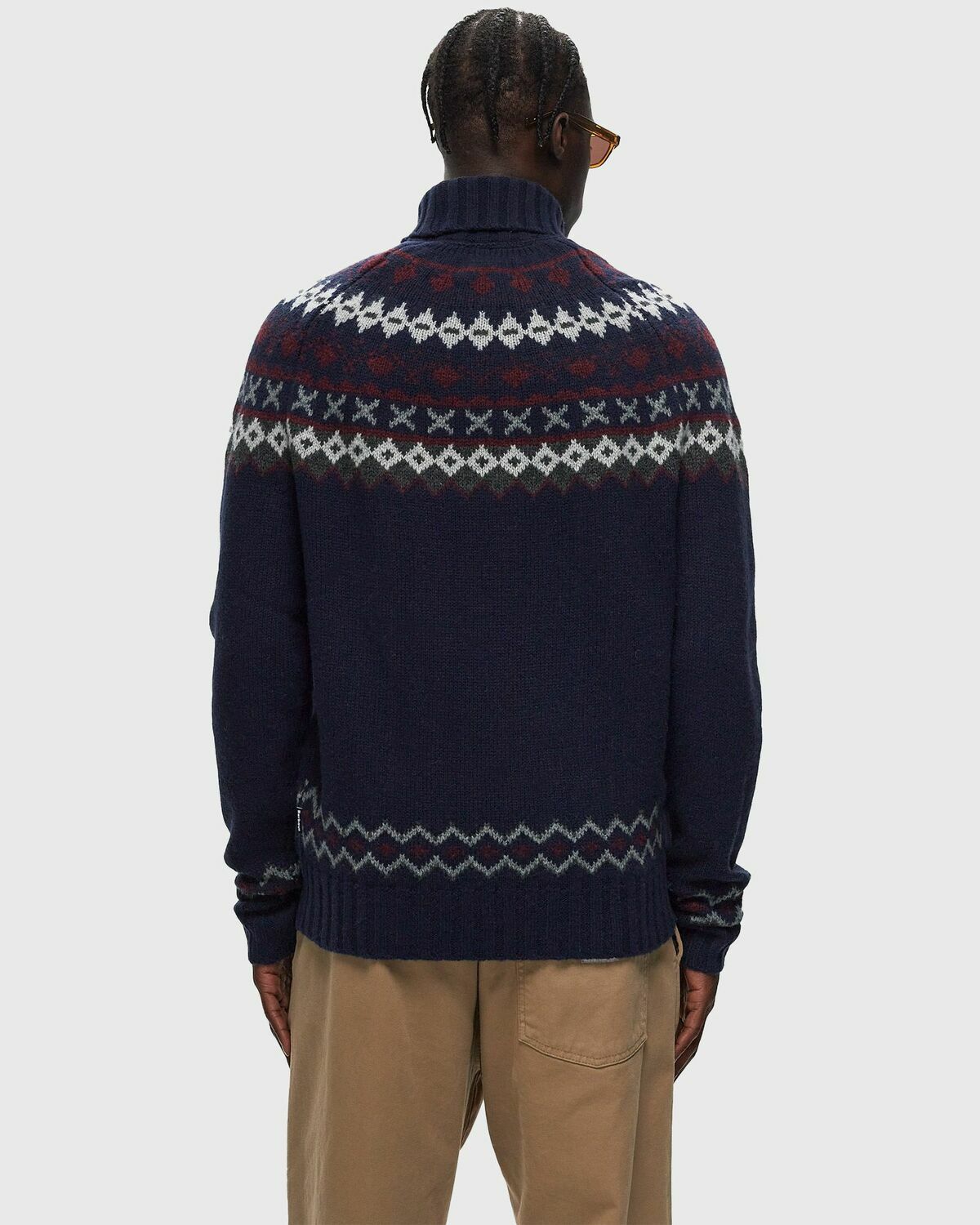 Barbour Roose Rollneck Blue Pullovers