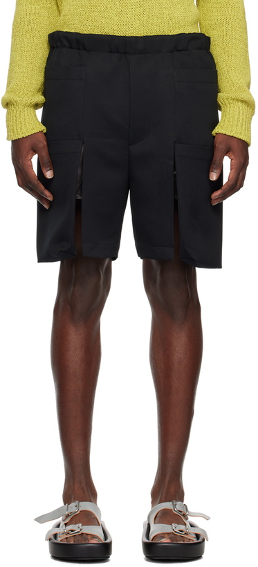 Photo: T/SEHNE SSENSE Exclusive Black Shorts