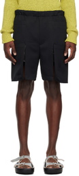 T/SEHNE SSENSE Exclusive Black Shorts